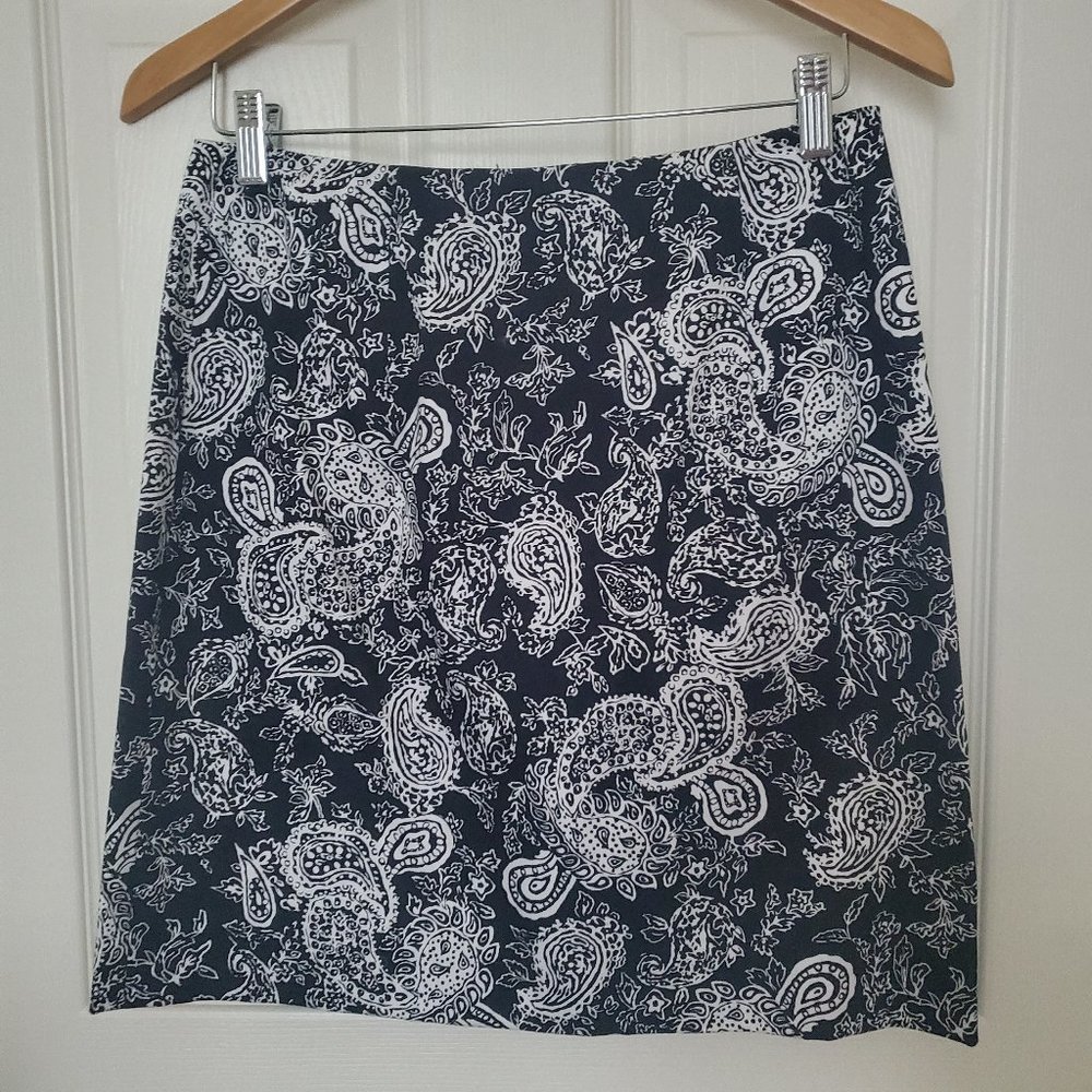 Lauren Ralph Lauren Cotton Print Skirt